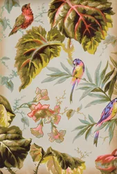 Cropped Page from a Wallpaper Sample Book, 1885-90